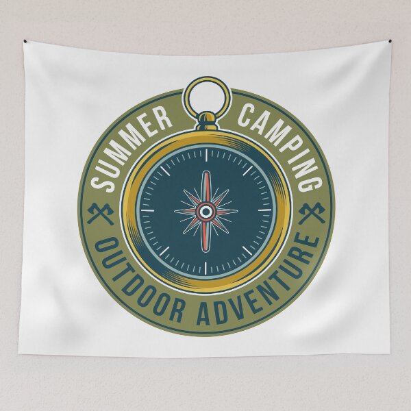 Item preview, Summer Camping Adventure designed and sold by Vector Scout Lab.