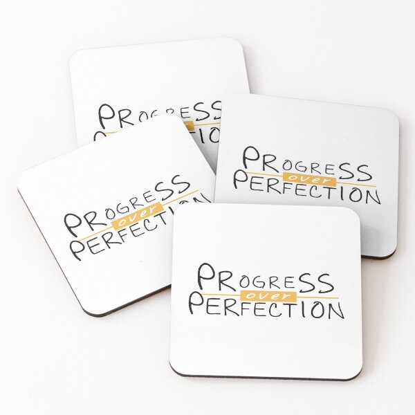Item preview, Motivational Progress Over Perfection Back to School Teacher designed and sold by freeman1314.