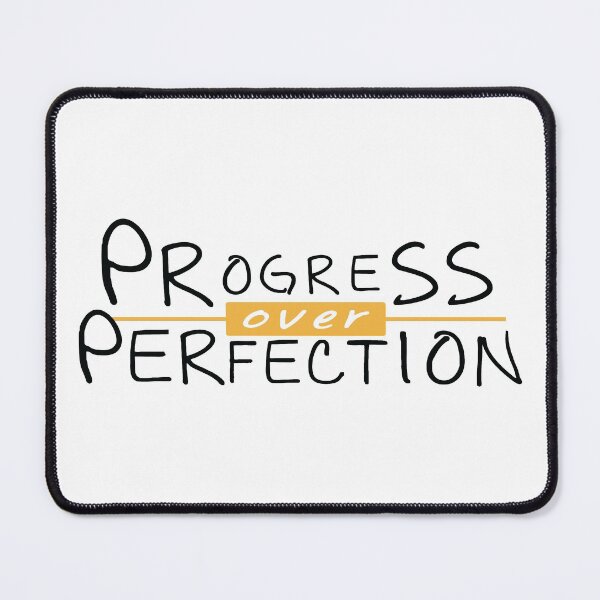 Item preview, Motivational Progress Over Perfection Back to School Teacher designed and sold by freeman1314.