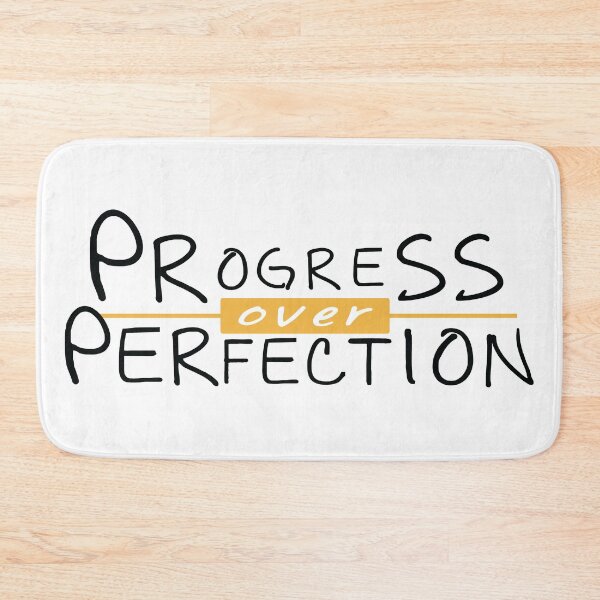 Item preview, Motivational Progress Over Perfection Back to School Teacher designed and sold by freeman1314.