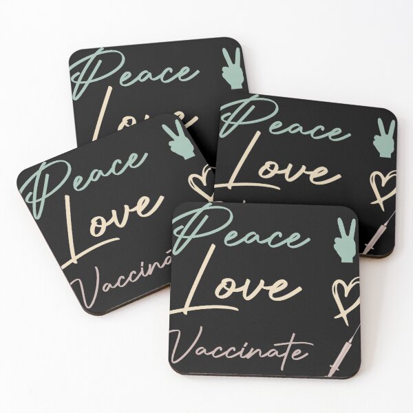 Item preview, Peace Love Vaccinate designed and sold by medbdj.