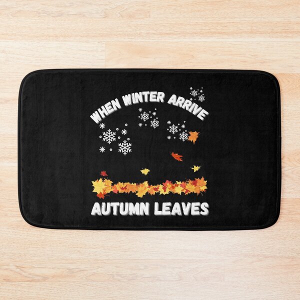 Item preview, When Winter Arrive, Autumn Leaves designed and sold by SwejdDesign.