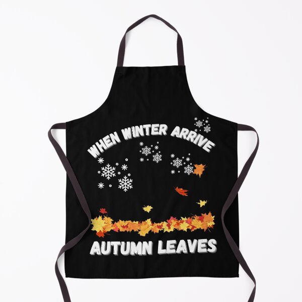 Item preview, When Winter Arrive, Autumn Leaves designed and sold by SwejdDesign.