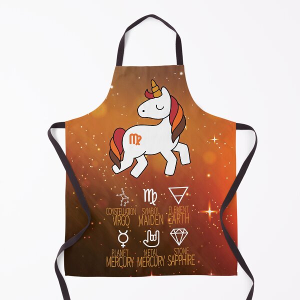 Item preview, Virgo Unicorn Zodiac designed and sold by dollmadeinjapan.