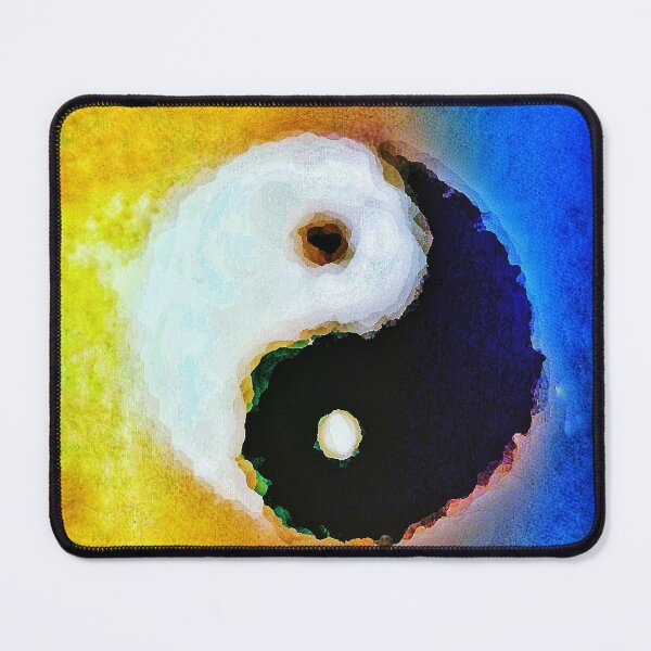 Yin Yang Mouse Pad