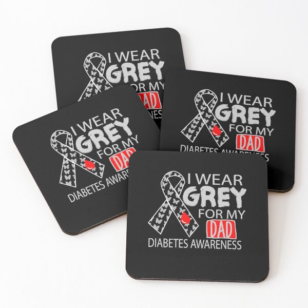 Item preview, i wear grey for my dads diabetes awareness designed and sold by FurioInc.