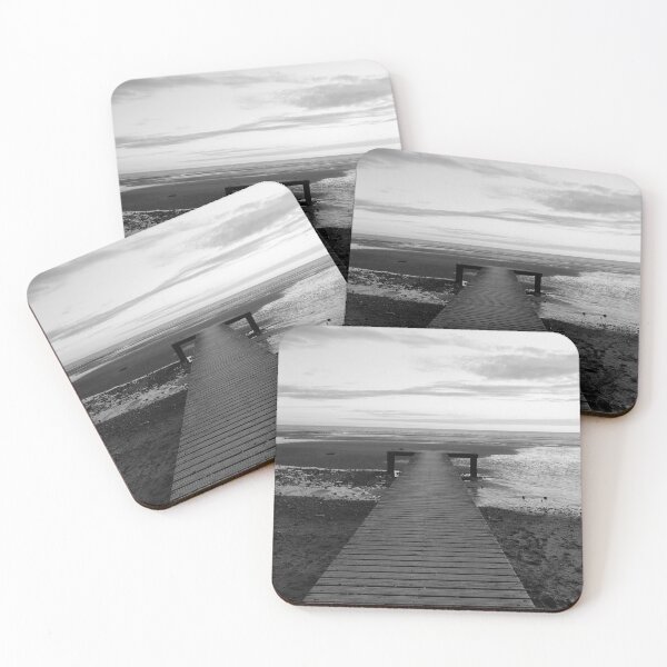 Item preview, Seascale Jetty at Low Tide designed and sold by AdvancedPhotons.