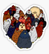 Chicken Love Sticker