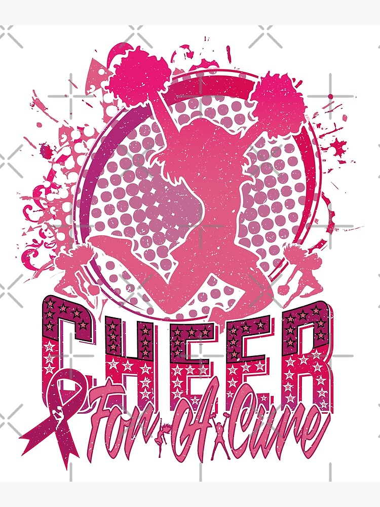 Breast Cancer Awareness Cheer For The Cure Pink