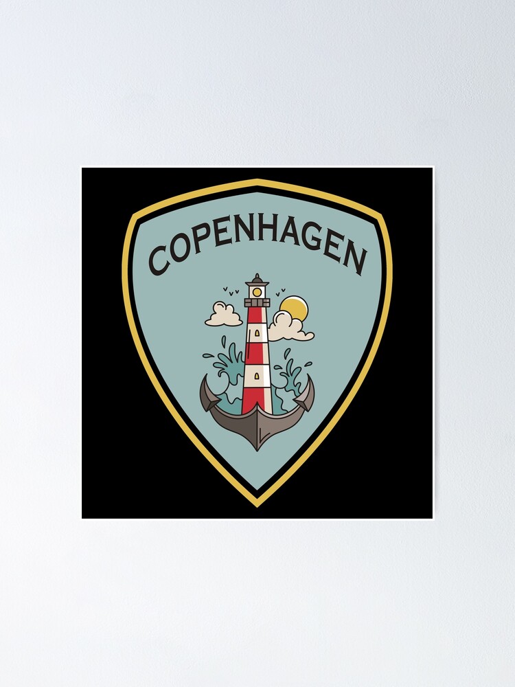 "Copenhagen crest design" Poster for Sale by Rocky2018 | Redbubble