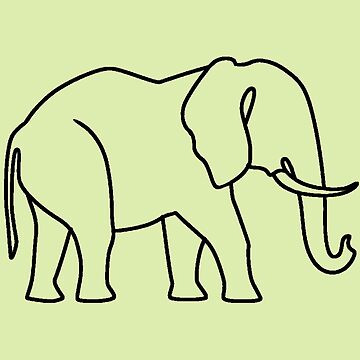 Elephant Outline Images - Free Download on Freepik