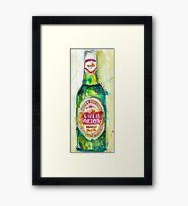 Stella Artois, Premium Beer Framed Print