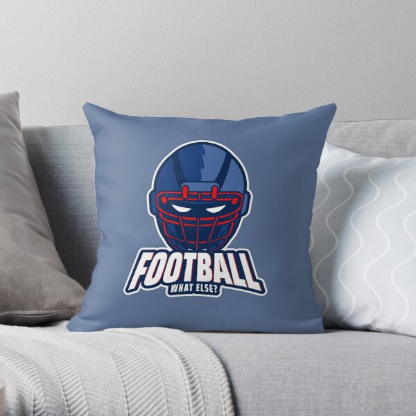 NFL football helmet Throw Pillowundefined by NextLabs