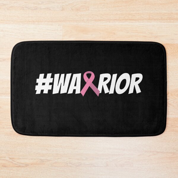 Item preview, #Warrior - Breast Cancer Awareness, Cancer Survivor Support designed and sold by CatMDesigns.