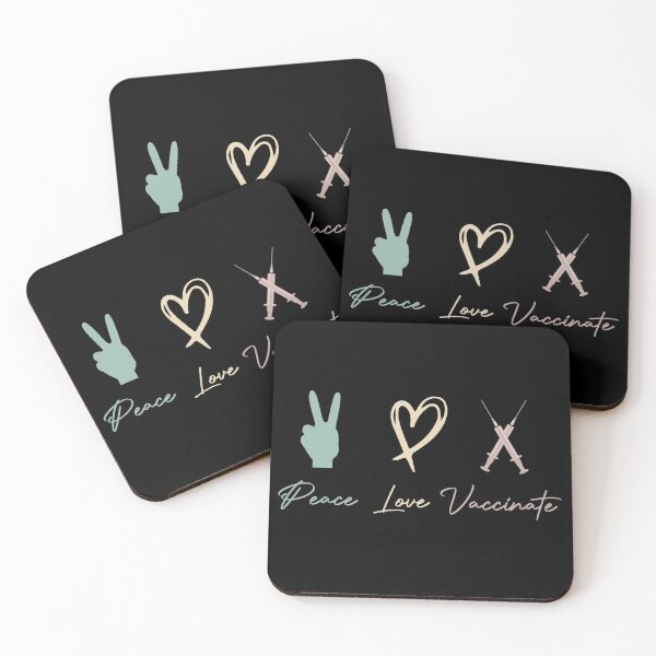 Item preview, Peace Love Vaccinate designed and sold by medbdj.