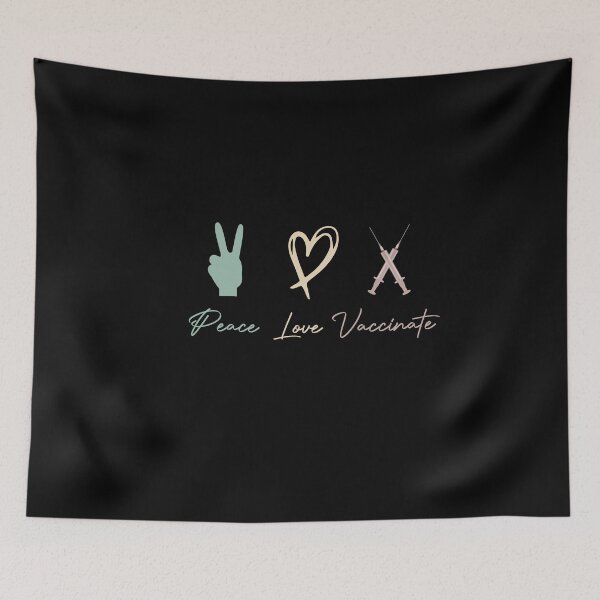 Item preview, Peace Love Vaccinate designed and sold by medbdj.