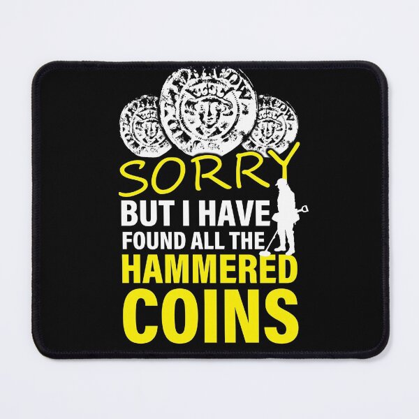 Item preview, Funny metal detectorists, hammered coin, metal detecting rally designed and sold by DiggerGifts4U.