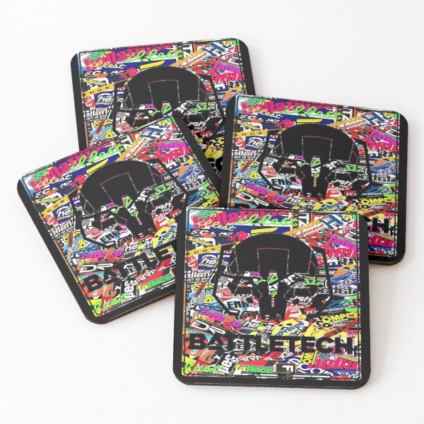 Item preview, The War Between Military Means In 31St Century Battletech Game  Stickerbomb Logo Techno designed and sold by BrownBattletech.