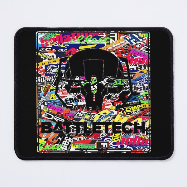 Item preview, The War Between Military Means In 31St Century Battletech Game  Stickerbomb Logo Techno designed and sold by BrownBattletech.