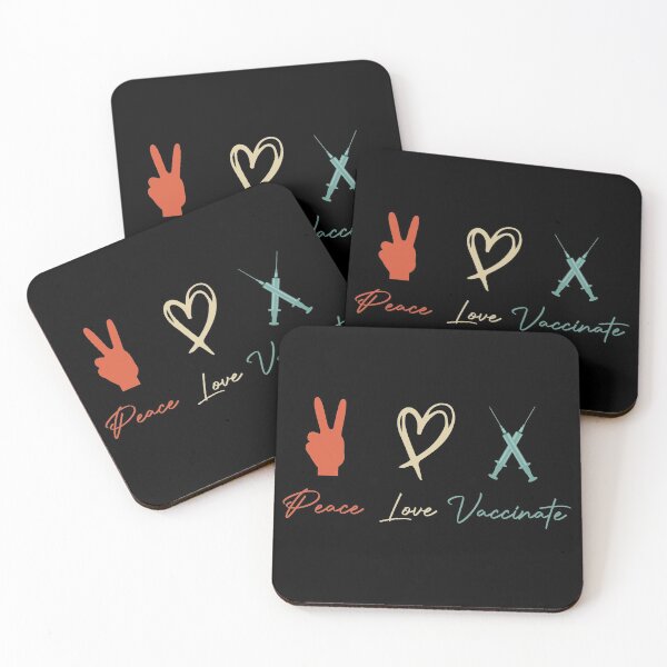 Item preview, Peace Love Vaccinate designed and sold by medbdj.