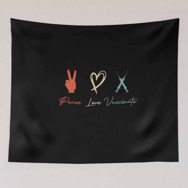 Item preview, Peace Love Vaccinate designed and sold by medbdj.