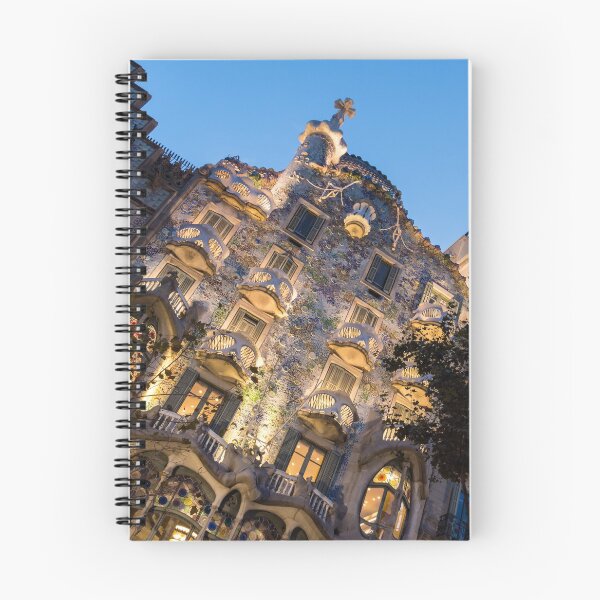 Item preview, Awesome Facade - Antoni Gaudis Casa Batllo in Barcelona designed and sold by Georgia Mizuleva.