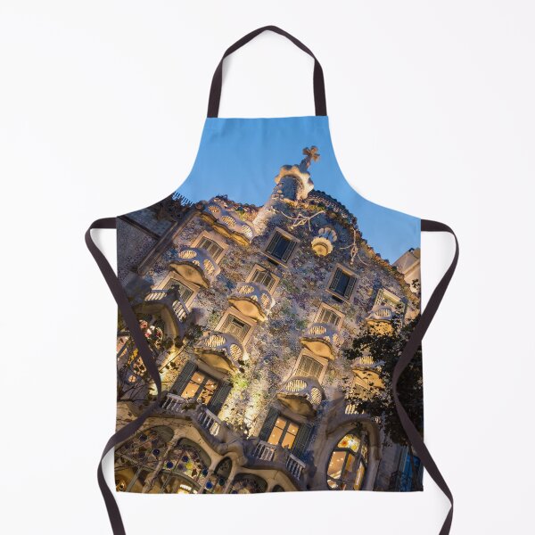 Item preview, Awesome Facade - Antoni Gaudis Casa Batllo in Barcelona designed and sold by Georgia Mizuleva.