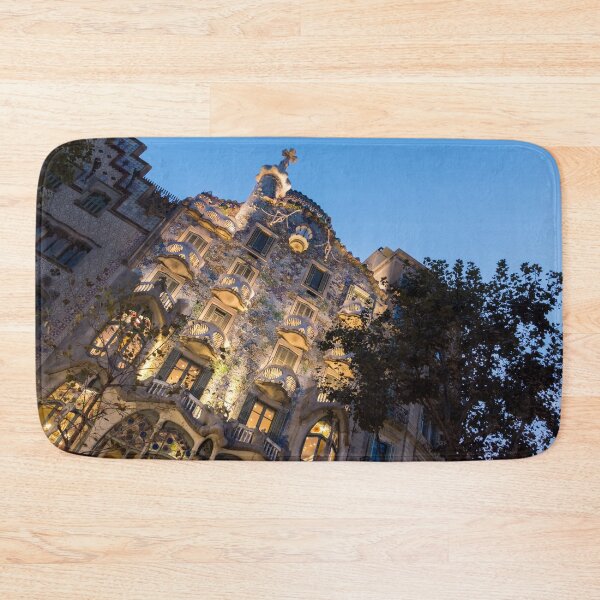 Item preview, Awesome Facade - Antoni Gaudis Casa Batllo in Barcelona designed and sold by Georgia Mizuleva.