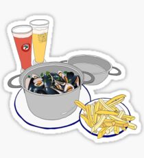 Mussels from Brussels Sticker