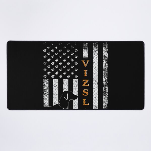 Item preview, Vintage USA Vizsla Dog Silhouette American Flag Funny Gift designed and sold by BegayStore.