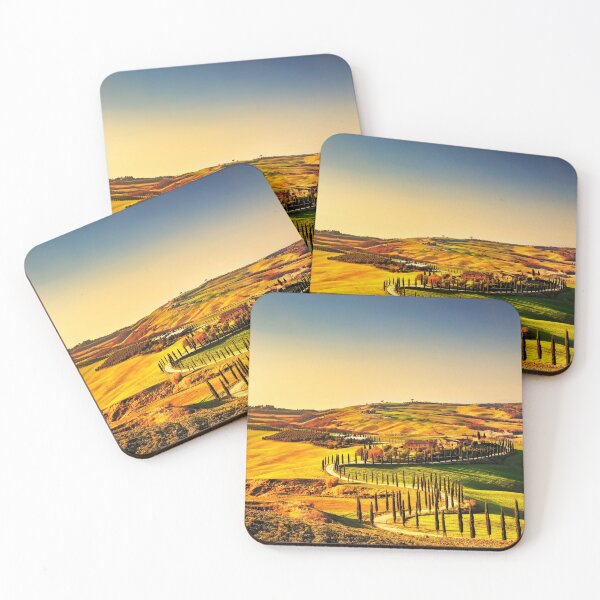 Item preview, Crete Senesi sunset landscape. Tuscany, Italy designed and sold by Stefano Orazzini.
