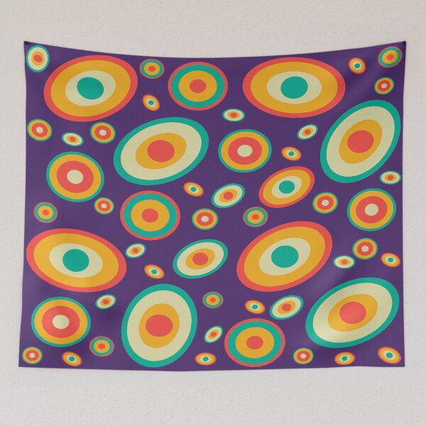 Item preview, 70s Retro Hippie Style Funky Pattern designed and sold by designandclouds.