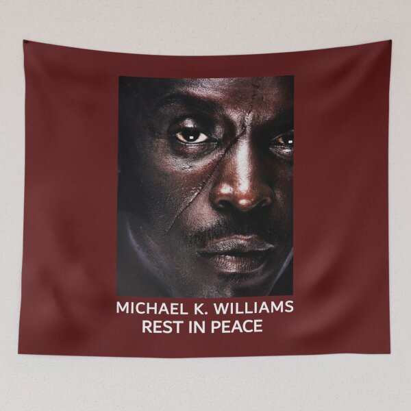 Item preview, Michael Kenneth Williams 1966-2021 - Rip Michael Kenneth Williams - omar comins   designed and sold by AbriaUniquee.
