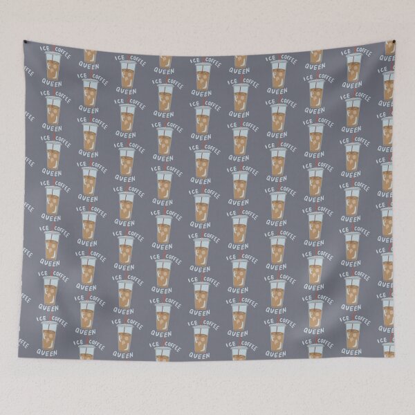 Item preview, Ice Coffee Queen   designed and sold by TJOprints.