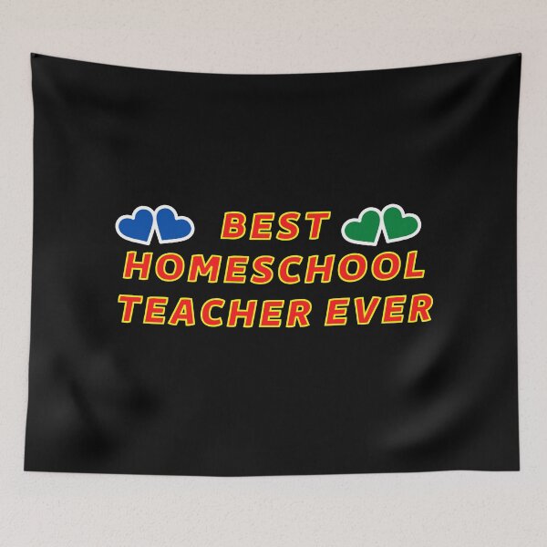 Item preview, best homeschool teacher ever - hearts designed and sold by nakavt.