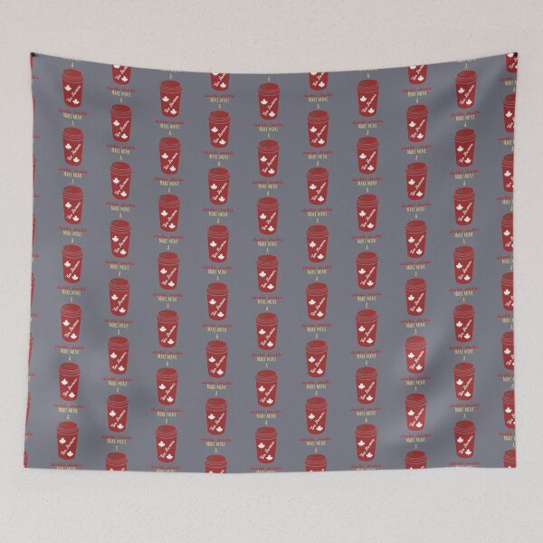 Item preview, Make Mine a Double Double Canada Coffee Tim Hortons   designed and sold by TJOprints.