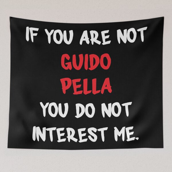 Item preview, If you are not - Guido Pella designed and sold by 2Girls1Shirt.
