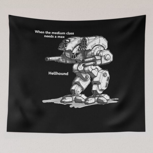 Item preview, The War Between Military Means In 31St Century Battletech Game Hellhound Berlin designed and sold by BrownBattletech.