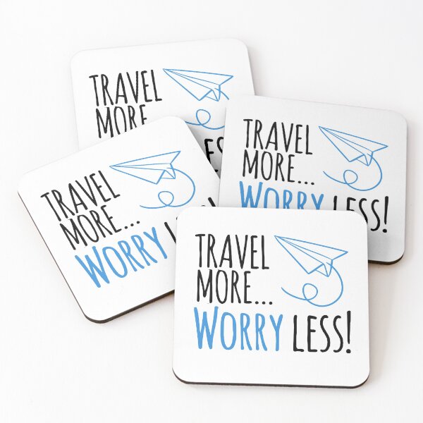 Item preview, Travel more ... worry less! designed and sold by MK3DESIGN.