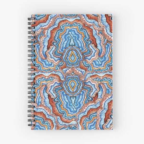 Item preview, Turkey tail mushroom psychedelic pattern designed and sold by Carrot Faery Art.