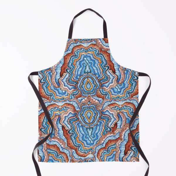 Item preview, Turkey tail mushroom psychedelic pattern designed and sold by Carrot Faery Art.