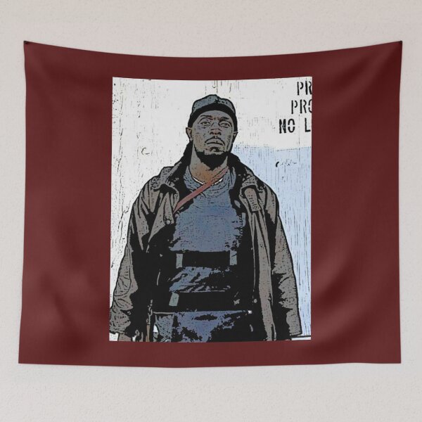 Item preview, Omar Little, The Wire, Character Art, Michael K Williams   designed and sold by AbriaUniquee.