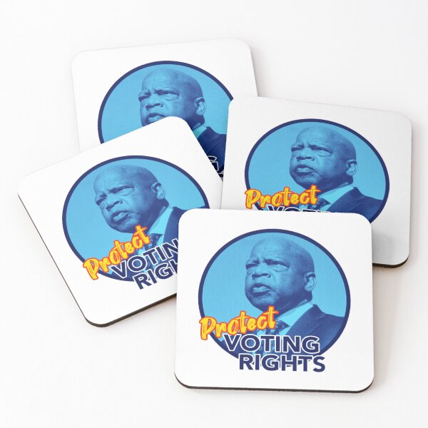 Item preview, John Lewis T-ShirtProtect Voting Rights designed and sold by TraverLap.