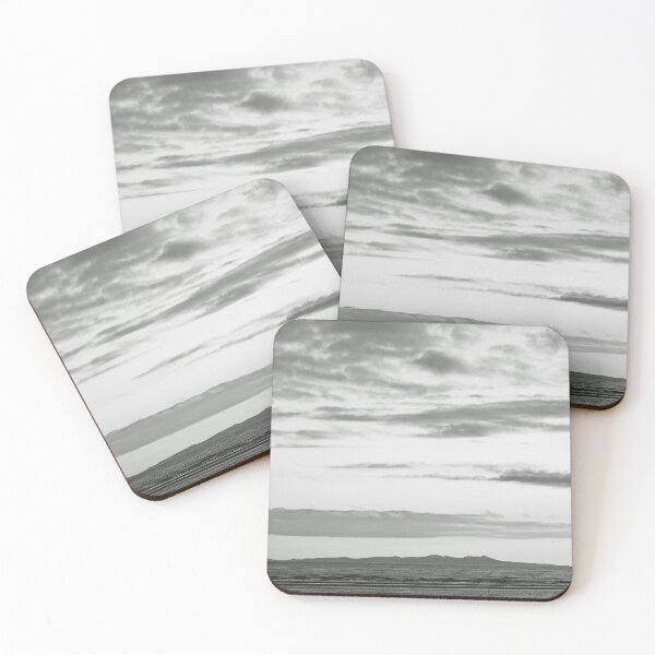 Item preview, Sunset Over the Isle of Man (monochrome version) designed and sold by AdvancedPhotons.
