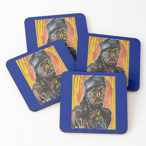 Item preview, The Wire - _quot_Man Got To Have A Code_quot_ Omar Little portrait (original)   designed and sold by AbriaUniquee.