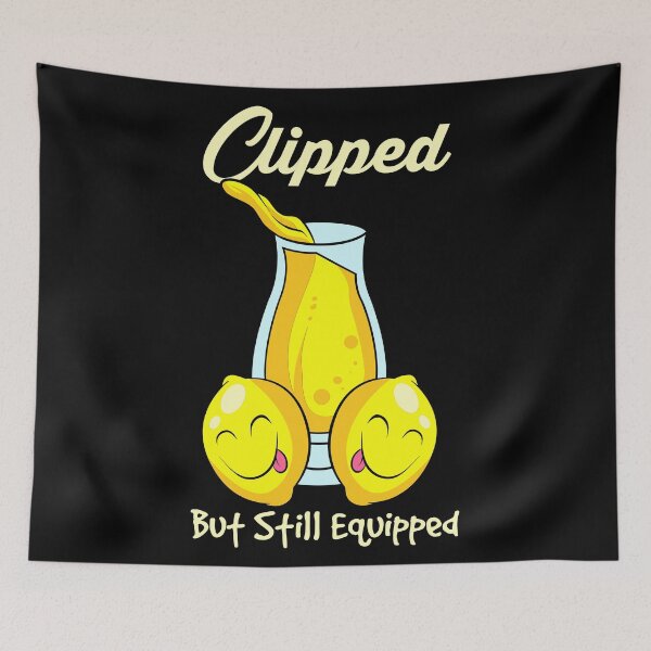 Item preview, Clipped But Still Equipped designed and sold by Sandra78.