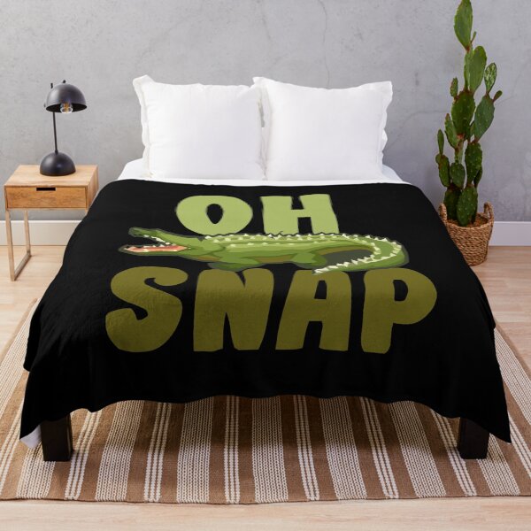 Aperçu de l'œuvre Crocodile Oh Snap Aligator Animal Sauvage créée et vendue par MooonTees.