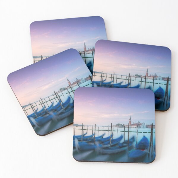 Item preview, Venice, San Giorgio church and gondolas at sunrise. Italy designed and sold by Stefano Orazzini.