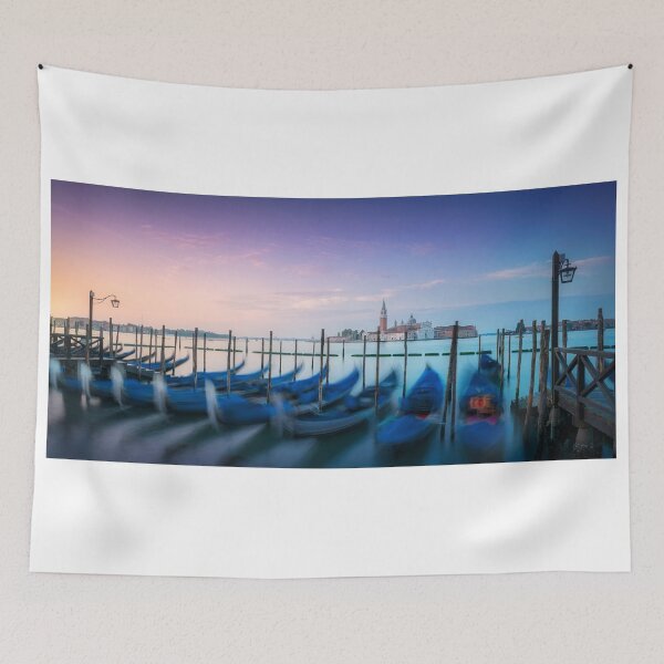 Item preview, Venice, San Giorgio church and gondolas at sunrise. Italy designed and sold by Stefano Orazzini.