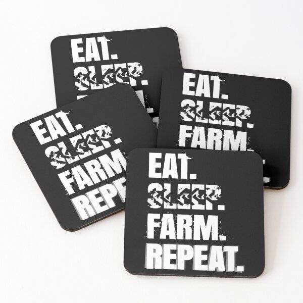 Item preview, Farming Simulator - Eat. Sleep. Farm. Repeat. designed and sold by Rognvar.
